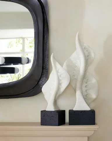 Arteriors Hiro Sculptures, Set of 2 | Thumbnail 2 Arteriors Hiro Sculptures, Set of 2 | Thumbnail 2