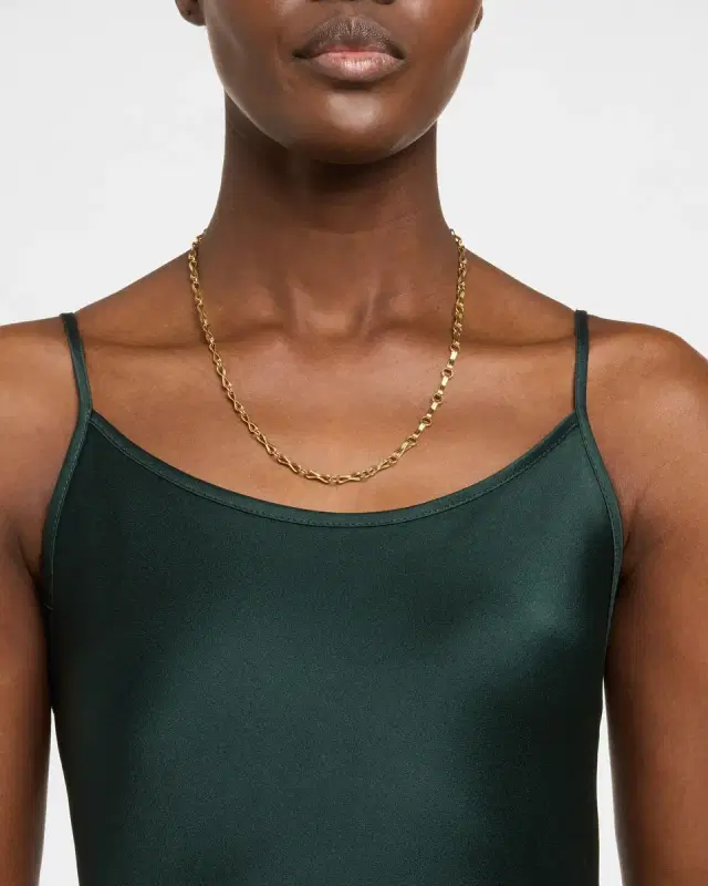 Large Motif Double Link Chain, 20"L