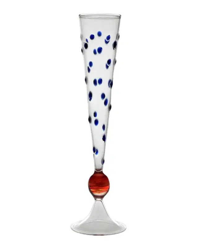 Massimo Lunardon Multicolor Champagne Flute
