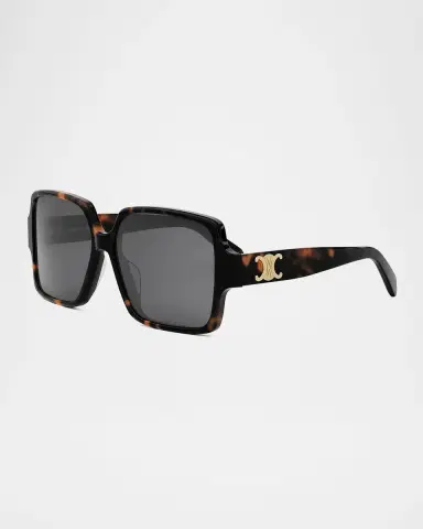 Celine Triomphe Square Acetate Sunglasses | Thumbnail 3