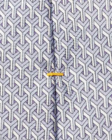 Eton Men's Geometric Silk Tie | Thumbnail 3