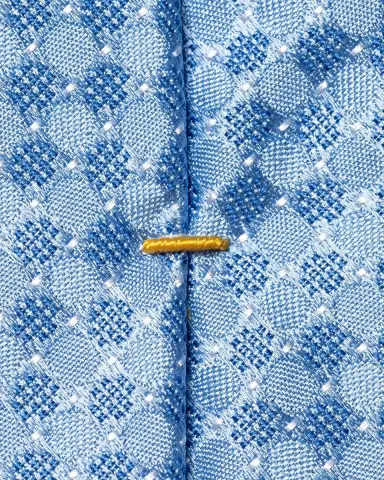 Eton Men's Micro-Dot Silk Tie | Thumbnail 2