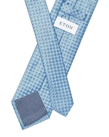Eton Men's Micro-Dot Silk Tie | Thumbnail 1
