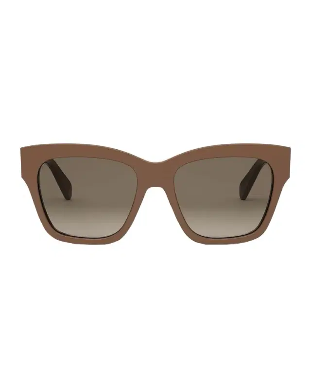 Triomphe Acetate Square Sunglasses