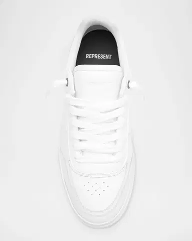 Represent Men's Initial Leather Low-Top Sneakers | Thumbnail 6 Represent Men's Initial Leather Low-Top Sneakers | Thumbnail 6