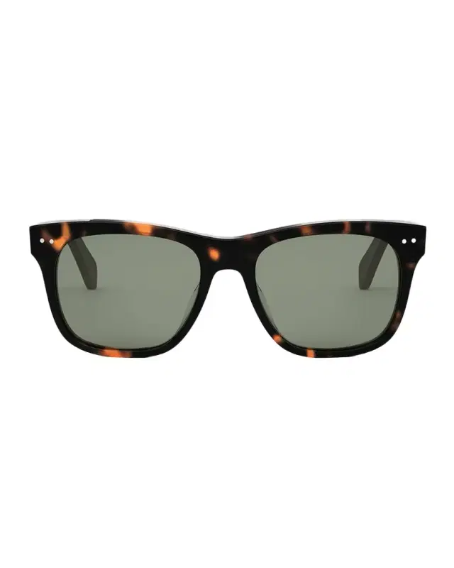 CELINE Men 's Celine Thin Acetate Square Sunglasses