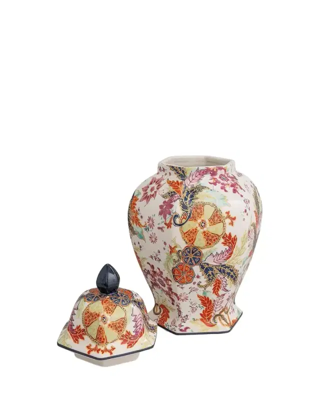 Port 68 Tobacco Leaf Hex Jar