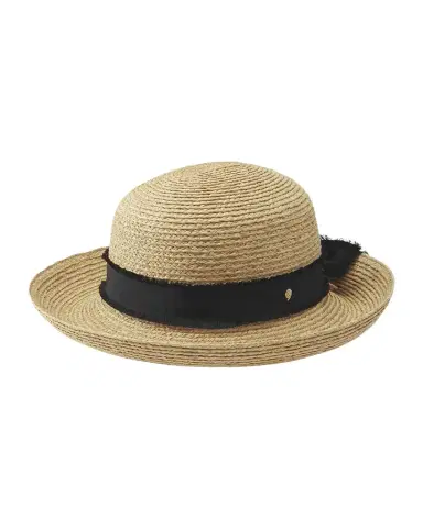 Helen Kaminski Braided Raffia Sun Hat With Grosgrain Bow | Thumbnail 1