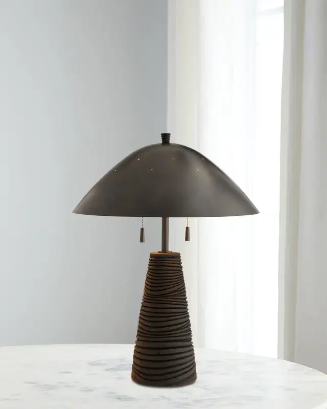 Arteriors Fender 26" 2-Light Table Lamp