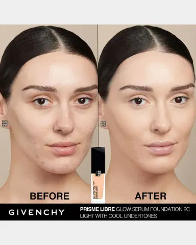 Givenchy Prisme Libre Glow Serum Blurring & Hydrating Foundation | Thumbnail 3 Givenchy Prisme Libre Glow Serum Blurring & Hydrating Foundation | Thumbnail 3