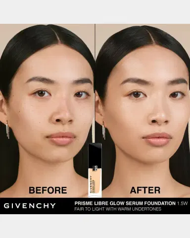 Givenchy Prisme Libre Glow Serum Blurring & Hydrating Foundation | Thumbnail 3 Givenchy Prisme Libre Glow Serum Blurring & Hydrating Foundation | Thumbnail 3