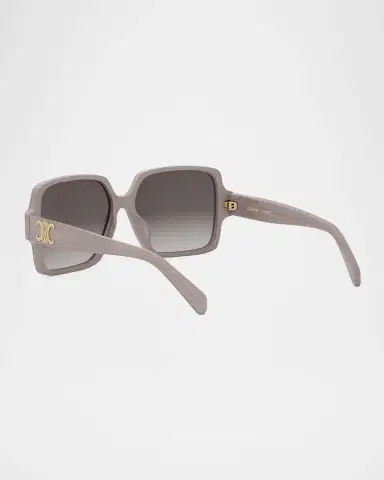 Celine Triomphe Square Acetate Sunglasses | Thumbnail 2