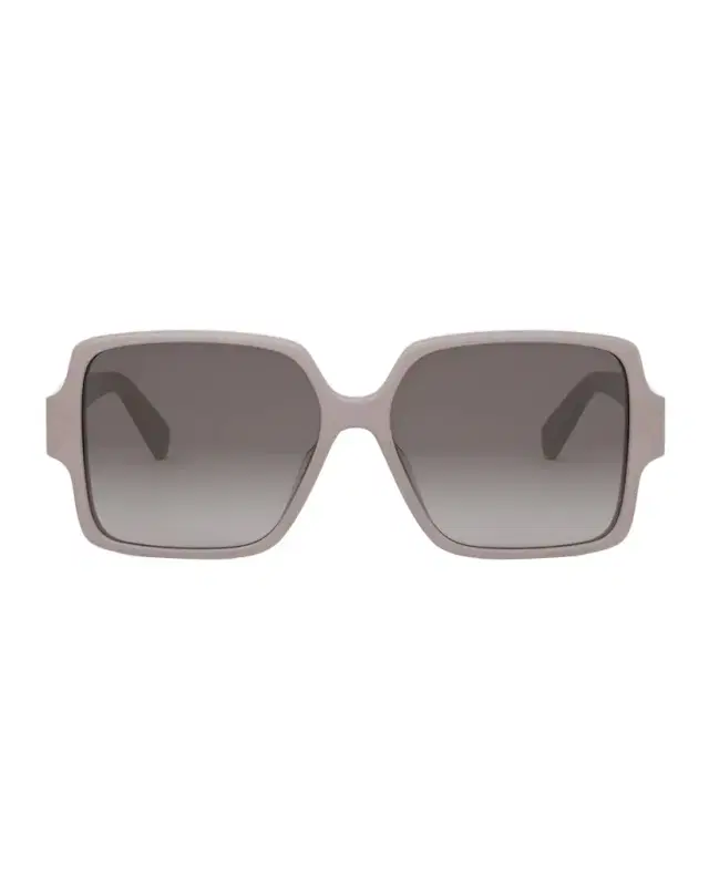 CELINE Triomphe Square Acetate Sunglasses