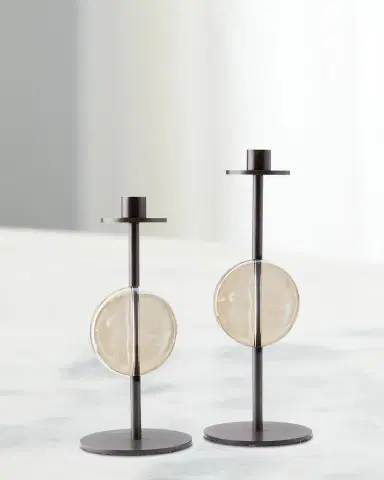 Arteriors Terrell Candleholders, Set of 2 | Thumbnail 1 Arteriors Terrell Candleholders, Set of 2 | Thumbnail 1