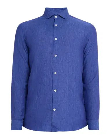 Frescobol Carioca Men's Antonio Linen Casual Button-Down Shirt | Thumbnail 1