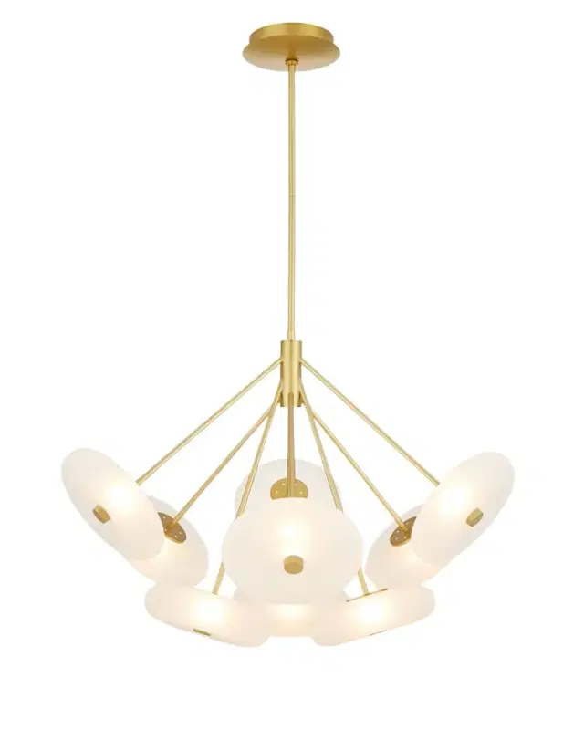 Arteriors Helios 41" 9-Light Chandelier