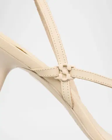 SIMKHAI Cedonia Strappy Leather Slingback Sandals | Thumbnail 6 SIMKHAI Cedonia Strappy Leather Slingback Sandals | Thumbnail 6