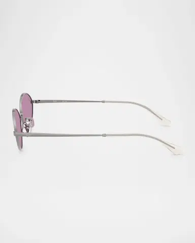 Ray-Ban RB3757 Oval Metal Sunglasses | Thumbnail 2