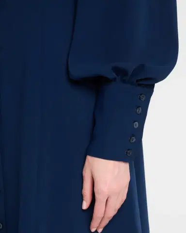 Trina Turk Lanea Bishop-Sleeve Mini Shirtdress | Thumbnail 5 Trina Turk Lanea Bishop-Sleeve Mini Shirtdress | Thumbnail 5