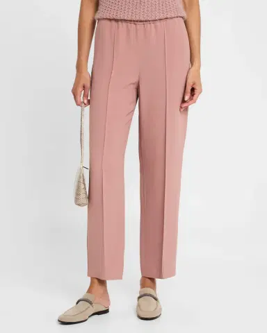 FABIANA FILIPPI Cropped Pintuck Cady Trousers | Thumbnail 3 FABIANA FILIPPI Cropped Pintuck Cady Trousers | Thumbnail 3