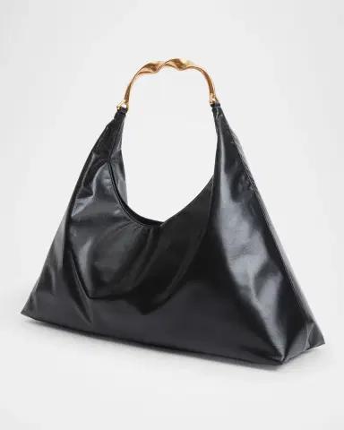 SIMKHAI Twist Leather Hobo Bag | Thumbnail 2