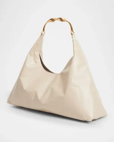 SIMKHAI Twist Leather Hobo Bag | Thumbnail 11
