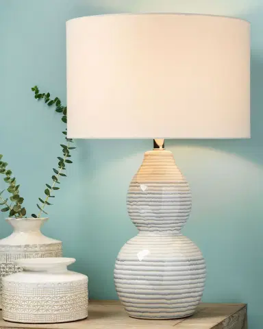 Jamie Young Catalina Wave 24.5" Table Lamp | Thumbnail 2 Jamie Young Catalina Wave 24.5" Table Lamp | Thumbnail 2