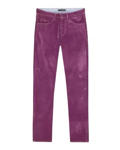 Robert Graham Men's Celestial Velvety Slim Five-Pocket Pants | Thumbnail 1 Robert Graham Men's Celestial Velvety Slim Five-Pocket Pants | Thumbnail 1