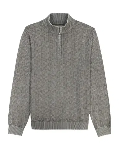 Robert Graham Men's Aubin Jacquard Knit Quarter-Zip Sweater | Thumbnail 1 Robert Graham Men's Aubin Jacquard Knit Quarter-Zip Sweater | Thumbnail 1