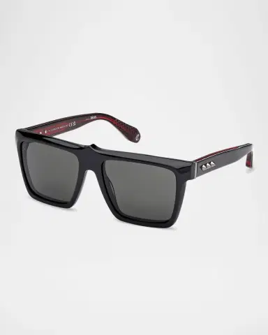 Christian Louboutin Men's LB0014M Acetate Square Sunglasses | Thumbnail 3