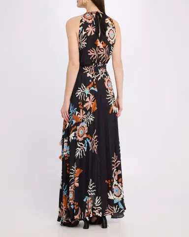Figue Jennifer Floral Pleated Maxi Dress | Thumbnail 3 Figue Jennifer Floral Pleated Maxi Dress | Thumbnail 3