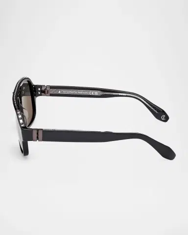 Christian Louboutin Roller Spiked Aviator Sunglasses | Thumbnail 3 Christian Louboutin Roller Spiked Aviator Sunglasses | Thumbnail 3