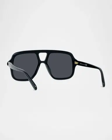 Loewe Slim Aviator Logo Sunglasses | Thumbnail 2 Loewe Slim Aviator Logo Sunglasses | Thumbnail 2