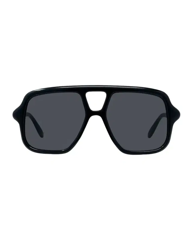 Loewe Slim Aviator Logo Sunglasses