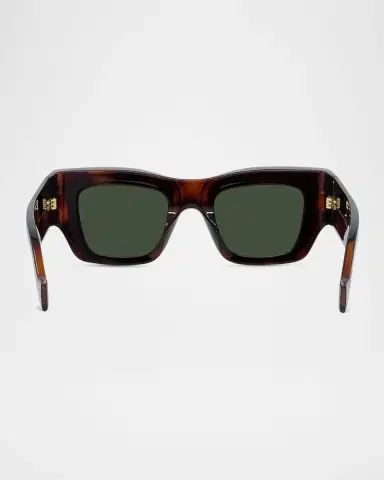 Loewe Signature Logo-Print Square Sunglasses | Thumbnail 4 Loewe Signature Logo-Print Square Sunglasses | Thumbnail 4