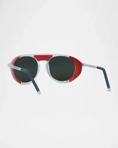 Vuarnet Men 's Ice Round Sunglasses | Thumbnail 2 Vuarnet Men 's Ice Round Sunglasses | Thumbnail 2