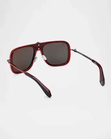 Christian Louboutin Men's LB0013M Metal Aviator Sunglasses | Thumbnail 2 Christian Louboutin Men's LB0013M Metal Aviator Sunglasses | Thumbnail 2