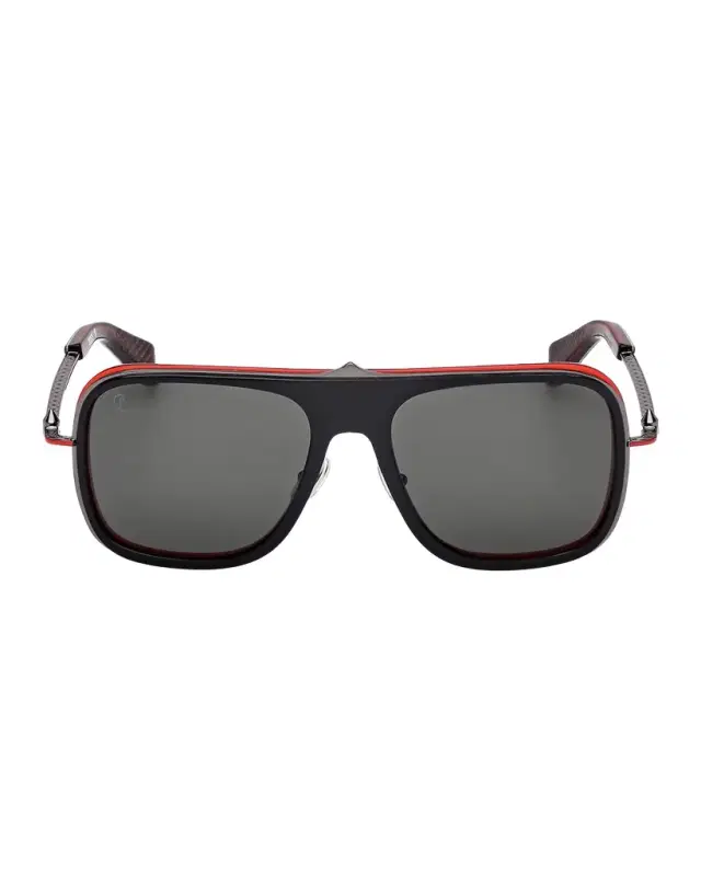 Men 's LB0013M Metal Aviator Sunglasses
