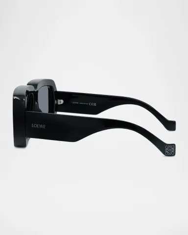 Loewe Signature Square Mirrored Sunglasses | Thumbnail 4 Loewe Signature Square Mirrored Sunglasses | Thumbnail 4