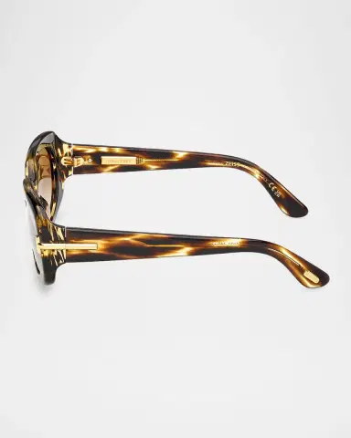 TOM FORD Rectangle Icon Collection Sunglasses | Thumbnail 4