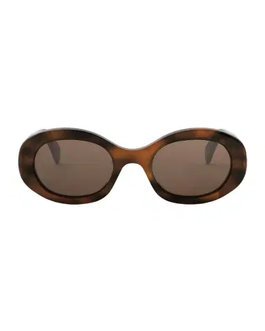 CELINE Triomphe Acetate Oval Sunglasses | Thumbnail 1 CELINE Triomphe Acetate Oval Sunglasses | Thumbnail 1