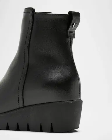La Canadienne Teagan Leather Wedge Booties | Thumbnail 3 La Canadienne Teagan Leather Wedge Booties | Thumbnail 3
