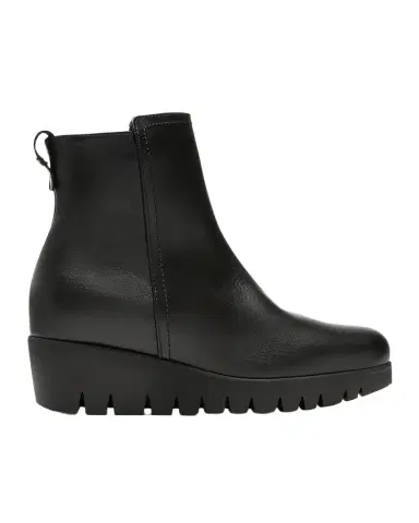 La Canadienne Teagan Leather Wedge Booties | Thumbnail 1 La Canadienne Teagan Leather Wedge Booties | Thumbnail 1