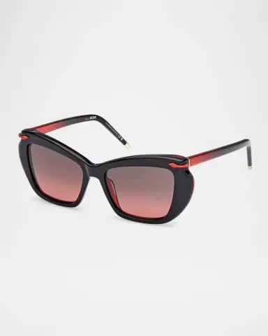 Christian Louboutin Square Acetate Sunglasses | Thumbnail 2 Christian Louboutin Square Acetate Sunglasses | Thumbnail 2