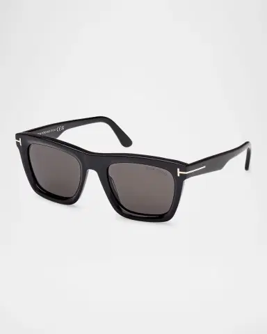 Tom Ford Men's Lelio Acetate Square Sunglasses | Thumbnail 3 Tom Ford Men's Lelio Acetate Square Sunglasses | Thumbnail 3