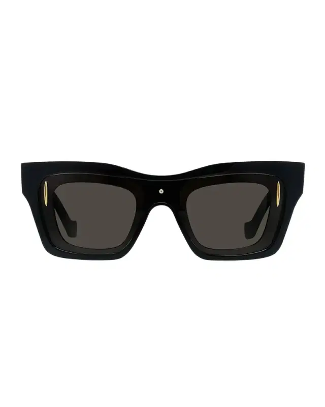 Loewe Men 's Signature Layered Acetate Square Sunglasses