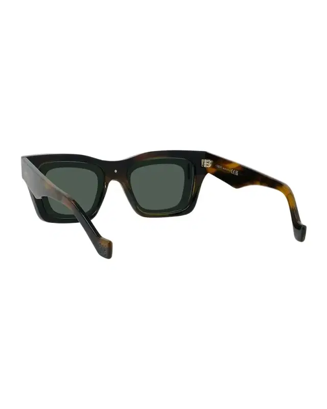 Men's Signature Layered Acetate Square Sunglasses Men's Signature Layered Acetate Square Sunglasses