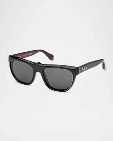 Christian Louboutin Men's LB0006M Acetate Square Sunglasses | Thumbnail 3 Christian Louboutin Men's LB0006M Acetate Square Sunglasses | Thumbnail 3