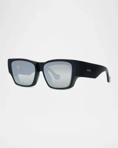 Loewe Signature Logo-Print Square Sunglasses | Thumbnail 3 Loewe Signature Logo-Print Square Sunglasses | Thumbnail 3