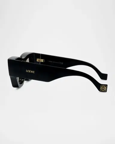 Loewe Signature Logo-Print Square Sunglasses | Thumbnail 4 Loewe Signature Logo-Print Square Sunglasses | Thumbnail 4